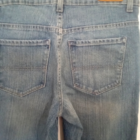 Vintage TOMMY HILFIGER Wide Leg Midrise Medium Wash Jeans - Picture 12 of 14